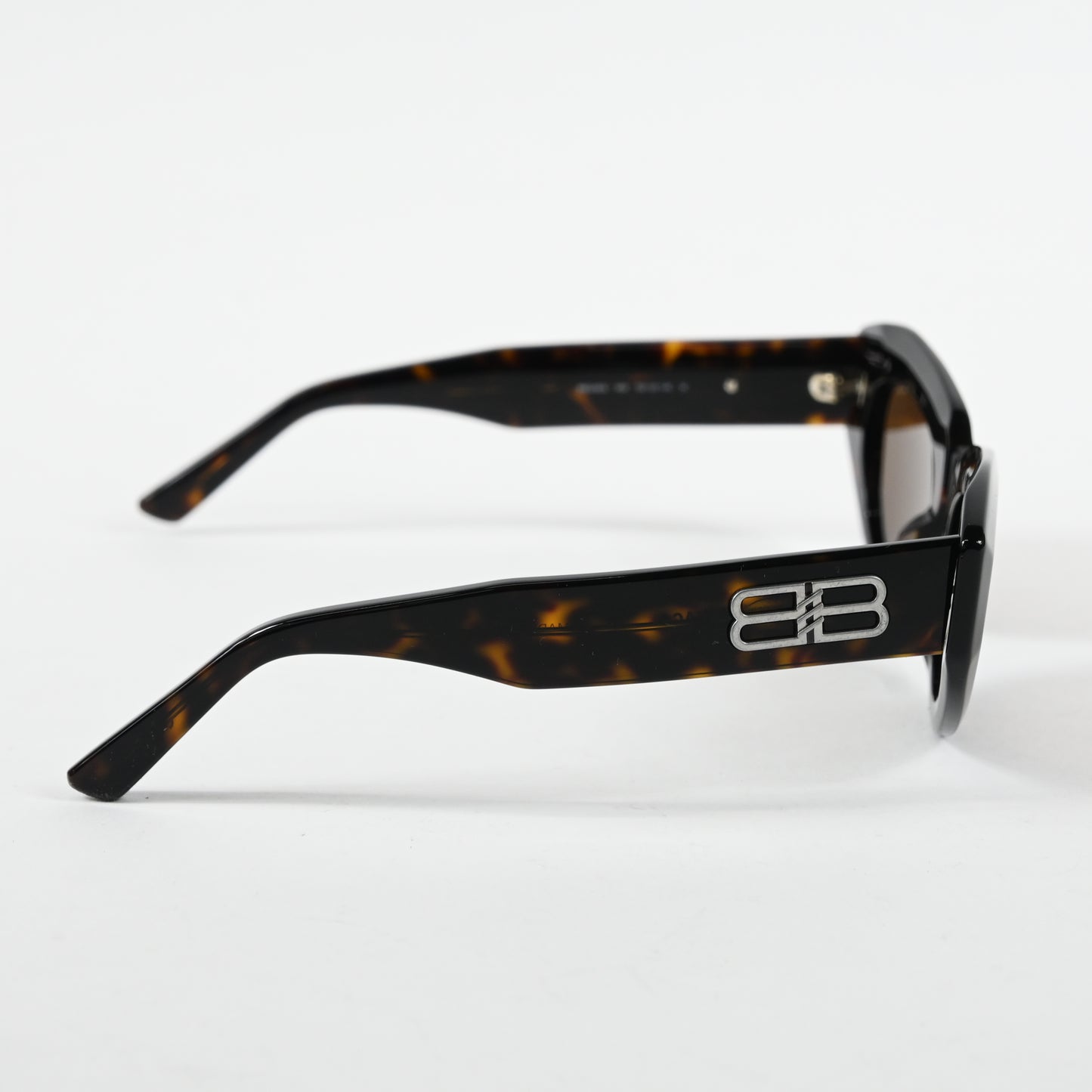 Balenciaga BB0236S 002 Womens Authentic Sunglasses Havana/Brown, 52mm - New