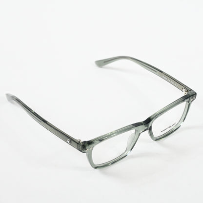 Montblanc MB0322O 004 Mens Authentic Eyeglasses Clear Gray, 51mm - New