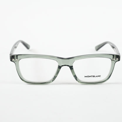 Montblanc MB0322O 004 Mens Authentic Eyeglasses Clear Gray, 51mm - New