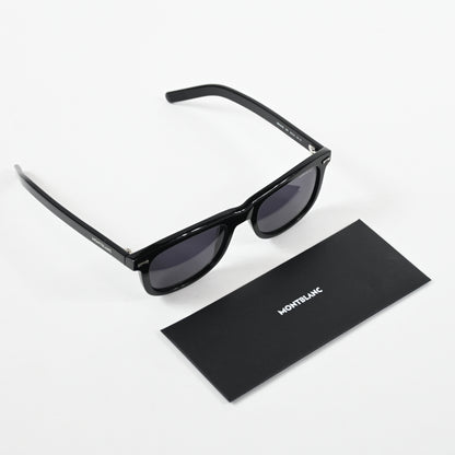Montblanc MB0260S 001 Mens Authentic Sunglasses Black, 53mm - New