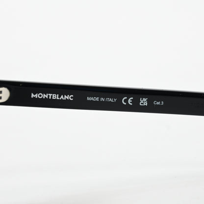 Montblanc MB0260S 001 Mens Authentic Sunglasses Black, 53mm - New