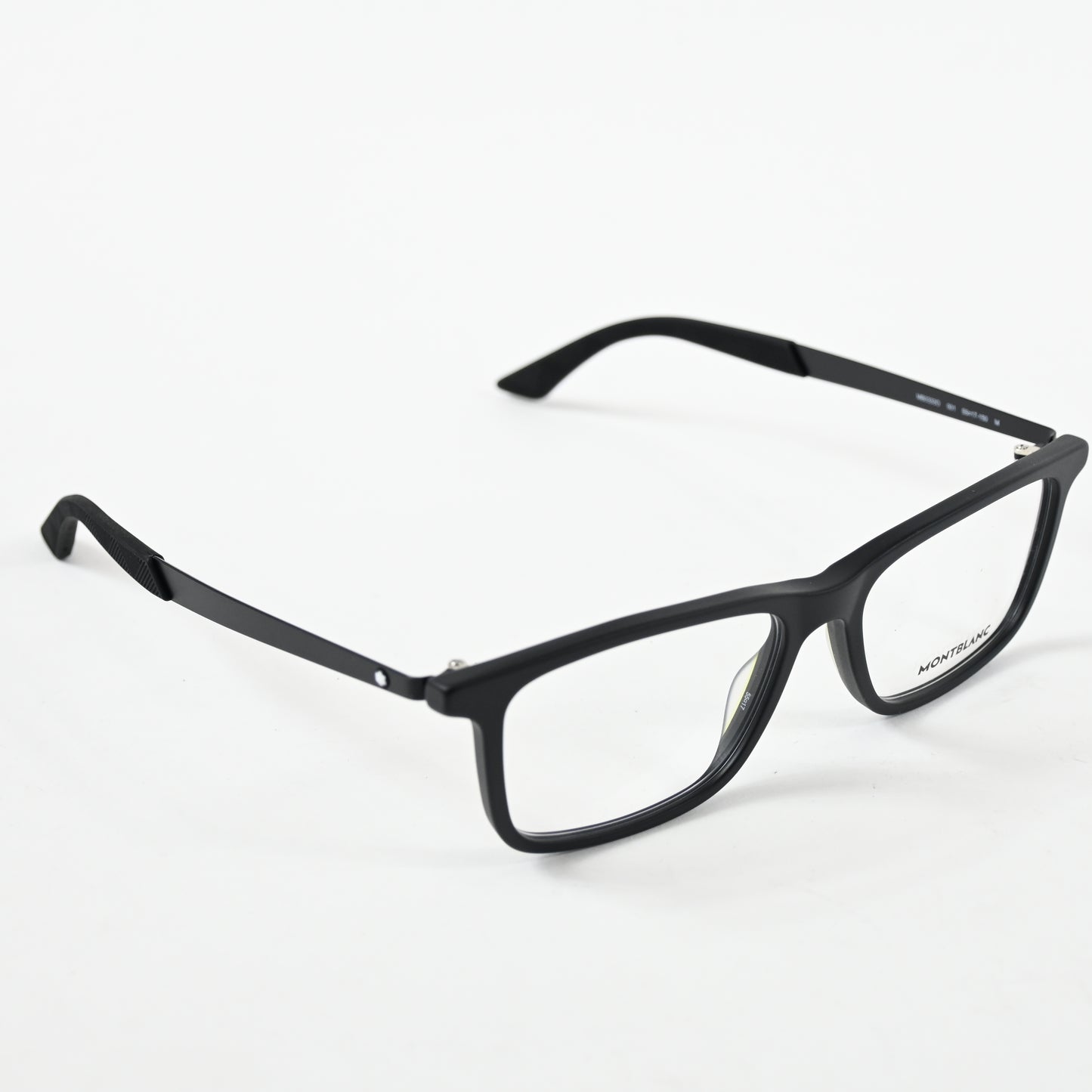 Montblanc MB0333O 001 Mens Authentic Eyeglasses Black, 55mm - New