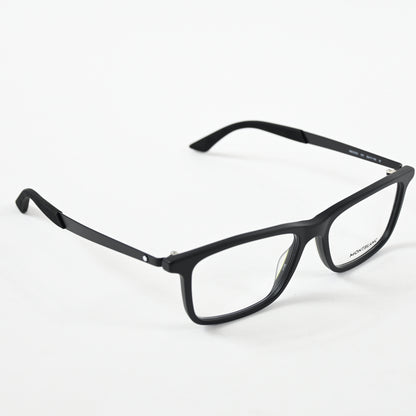 Montblanc MB0333O 001 Mens Authentic Eyeglasses Black, 55mm - New