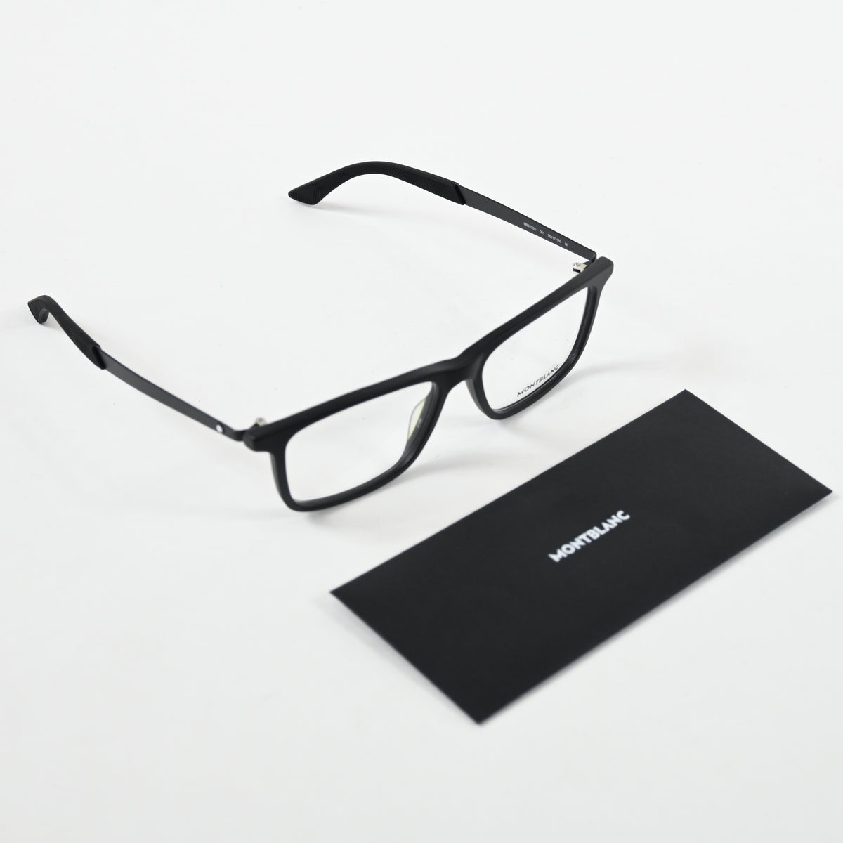 Montblanc MB0333O 001 Mens Authentic Eyeglasses Black, 55mm - New