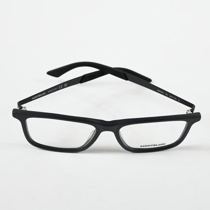 Montblanc MB0333O 001 Mens Authentic Eyeglasses Black, 55mm - New