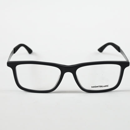 Montblanc MB0333O 001 Mens Authentic Eyeglasses Black, 55mm - New