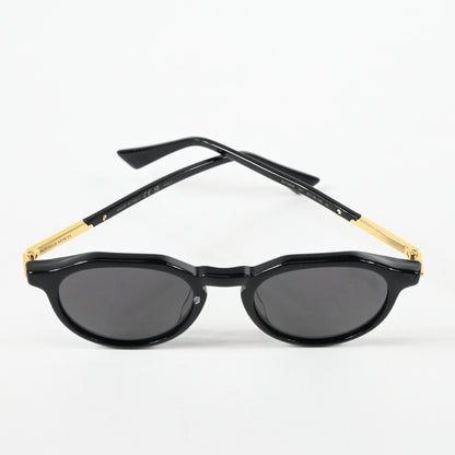 Bottega BV1260S 001 Mens Authentic Sunglasses Black/Gold, 49mm - New