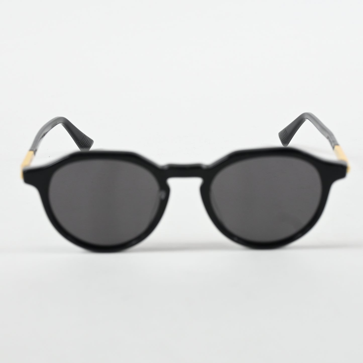 Bottega BV1260S 001 Mens Authentic Sunglasses Black/Gold, 49mm - New