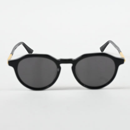 Bottega BV1260S 001 Mens Authentic Sunglasses Black/Gold, 49mm - New