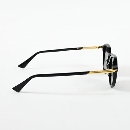 Bottega BV1260S 001 Mens Authentic Sunglasses Black/Gold, 49mm - New