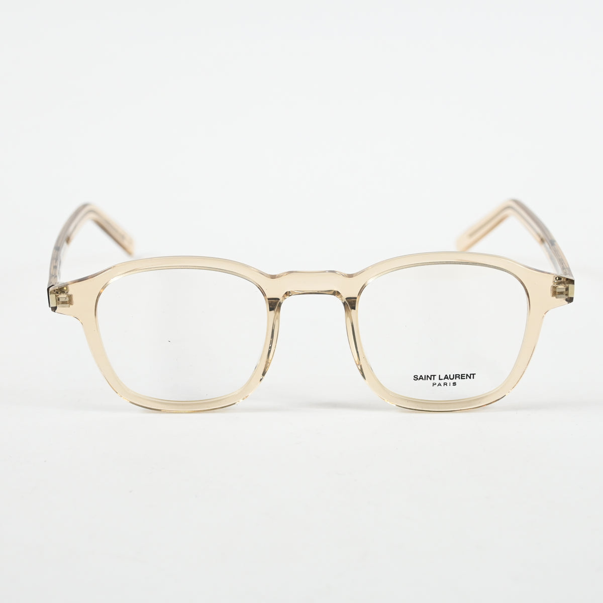 Yves Saint Laurent SL-549O-SLIM 004 Mens Authentic Eyeglasses Yellow, 47 - New