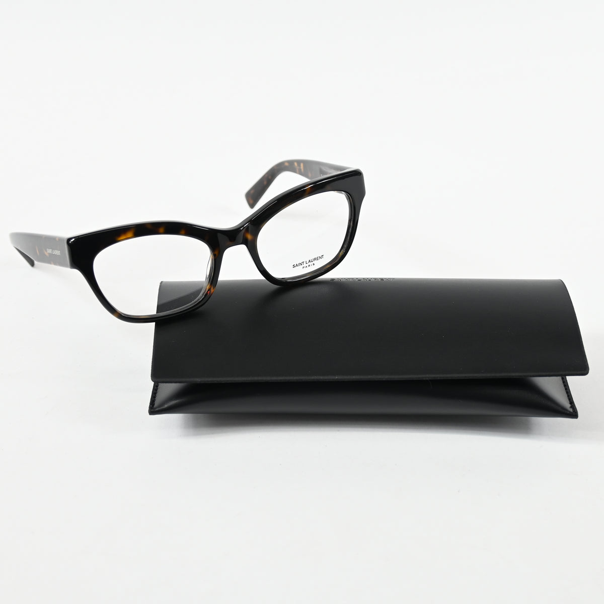 Yves Saint Laurent SL-643O 006 Womens Authentic Eyeglasses Havana, 54mm - New