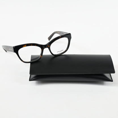 Yves Saint Laurent SL-643O 006 Womens Authentic Eyeglasses Havana, 54mm - New