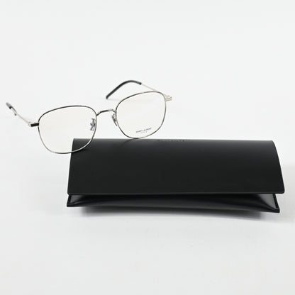 Yves Saint Laurent SL-492OK 005 Unisex Authentic Eyeglasses Silver, 53mm - New
