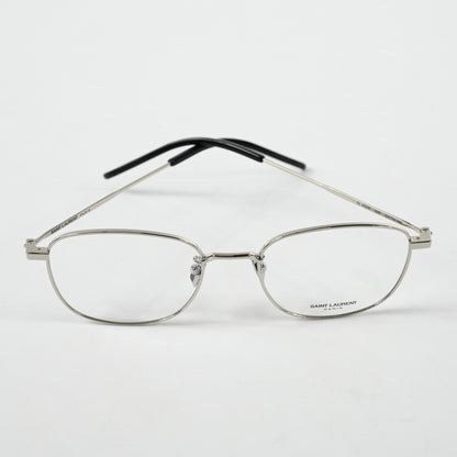 Yves Saint Laurent SL-492OK 005 Unisex Authentic Eyeglasses Silver, 53mm - New