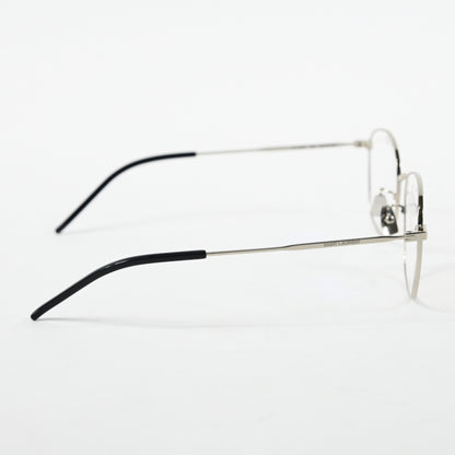 Yves Saint Laurent SL-492OK 005 Unisex Authentic Eyeglasses Silver, 53mm - New