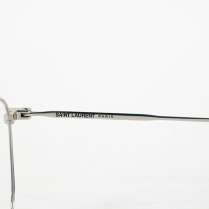 Yves Saint Laurent SL-492OK 005 Unisex Authentic Eyeglasses Silver, 53mm - New