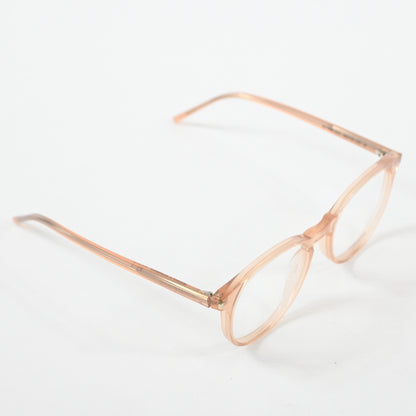 Yves Saint Laurent SL-106O 017 Mens Authentic Eyeglasses Clear Orange, 50 - New