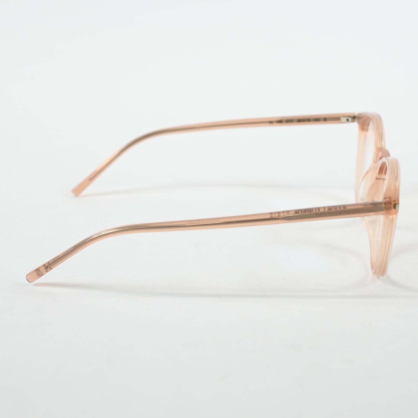 Yves Saint Laurent SL-106O 017 Mens Authentic Eyeglasses Clear Orange, 50 - New