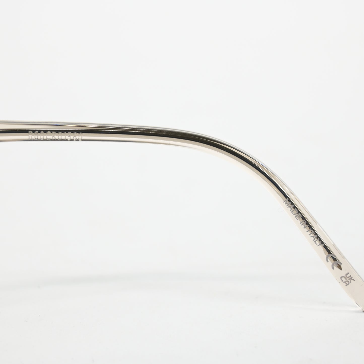 Yves Saint Laurent SL-623O 004 Mens Authentic Eyeglasses Clear Beige, 49mm - New