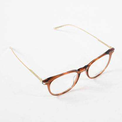 Yves Saint Laurent SL-579O 003 Mens Authentic Eyeglasses Brown/Gold, 49mm - New