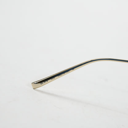 Yves Saint Laurent SL-579O 003 Mens Authentic Eyeglasses Brown/Gold, 49mm - New