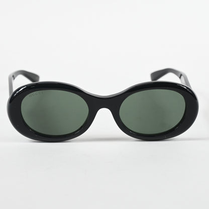 Gucci GG1587S 001 Womens Authentic Sunglasses Black/Gray, 52mm - New