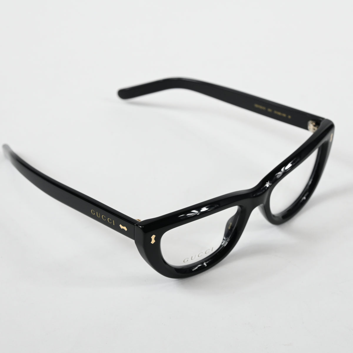 Gucci GG1521O 001 Womens Authentic Eyeglasses Black, 51mm - New