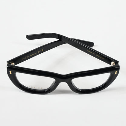 Gucci GG1521O 001 Womens Authentic Eyeglasses Black, 51mm - New