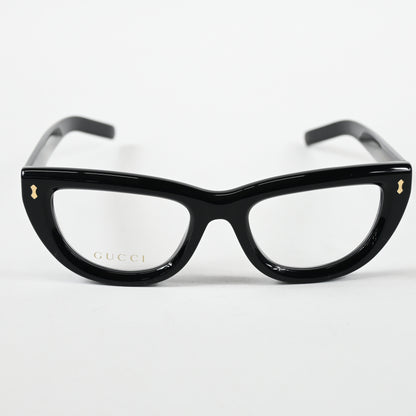 Gucci GG1521O 001 Womens Authentic Eyeglasses Black, 51mm - New