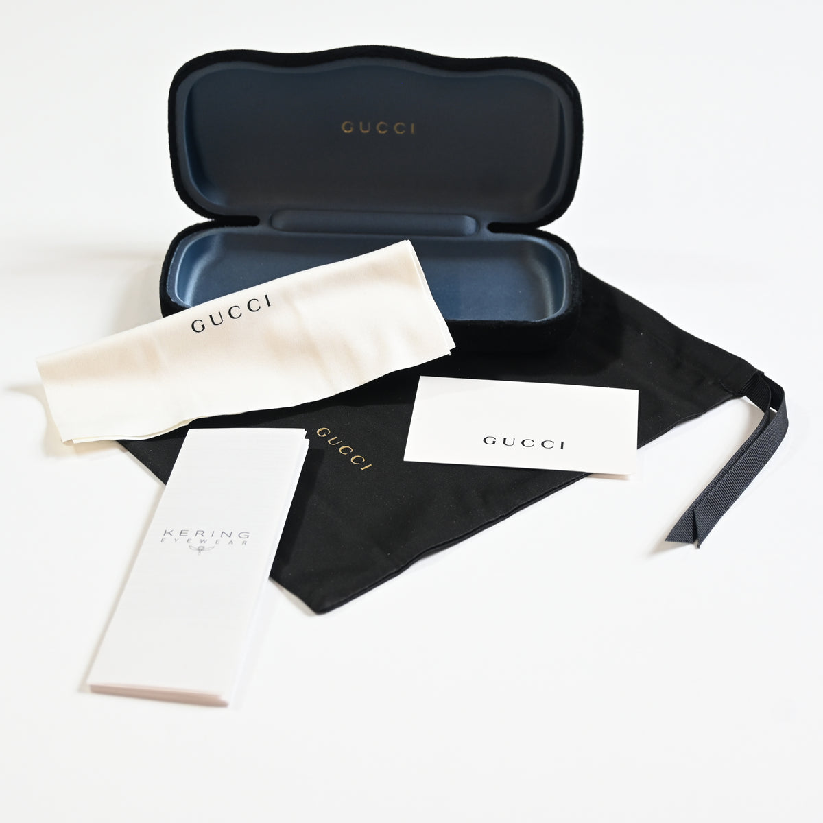 Gucci GG1343O 001 Unisex Authentic Eyeglasses Black, 49mm - New