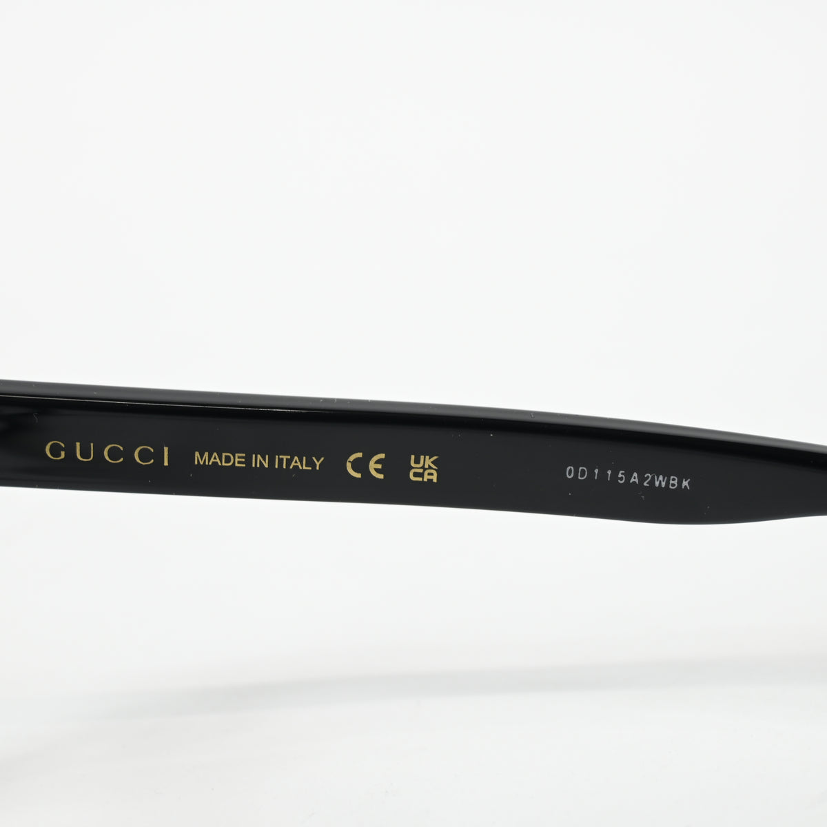 Gucci GG1343O 001 Unisex Authentic Eyeglasses Black, 49mm - New
