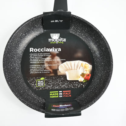 Mopita Rocciaviva 11" Stone Effect , Non-stick Coating, Aluminum Fry pan