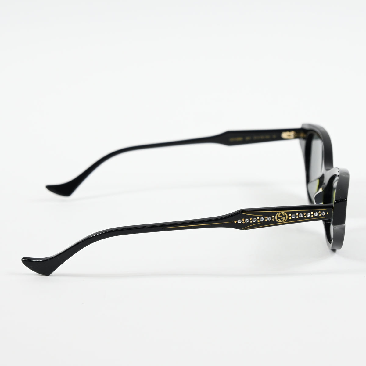 Gucci GG1298S 001 Womens Authentic Sunglasses Black, 51mm - New