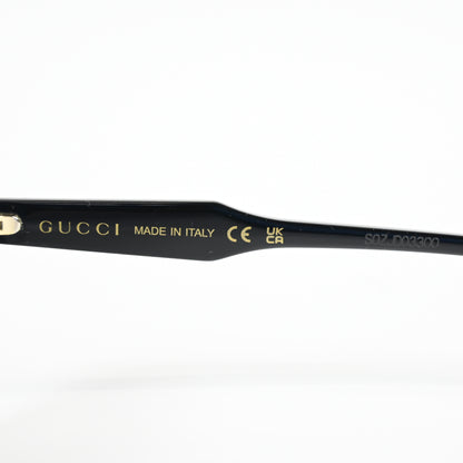Gucci GG1298S 001 Womens Authentic Sunglasses Black, 51mm - New