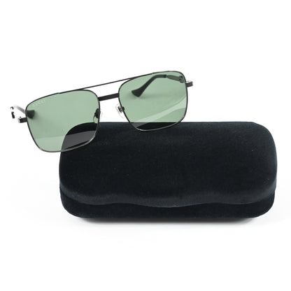 Gucci GG1441S 001 Mens Authentic Sunglasses Ruthenium Gray, 58mm - New