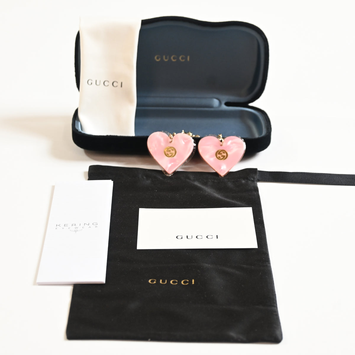 Gucci GG1032O 004 Womens Authentic Eyeglasses Gold, 56mm - New