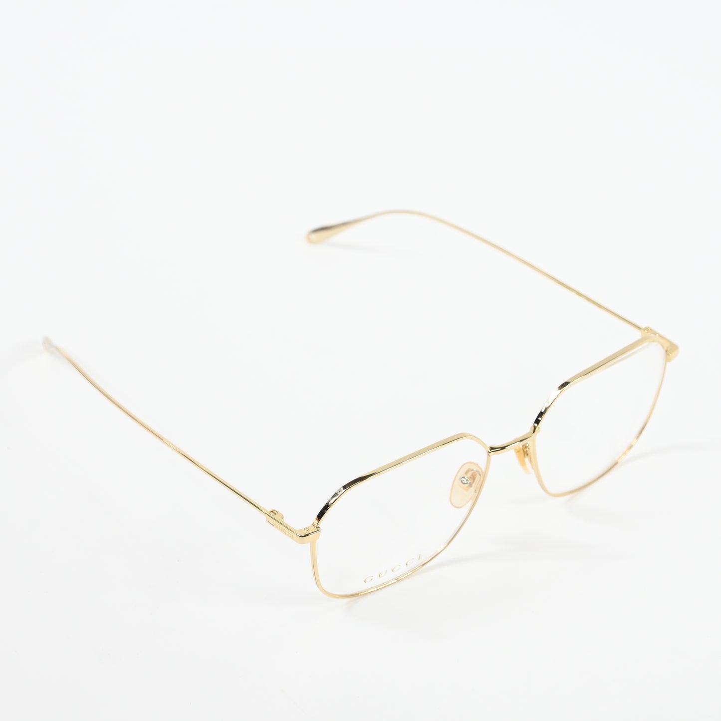 Gucci GG1032O 004 Womens Authentic Eyeglasses Gold, 56mm - New