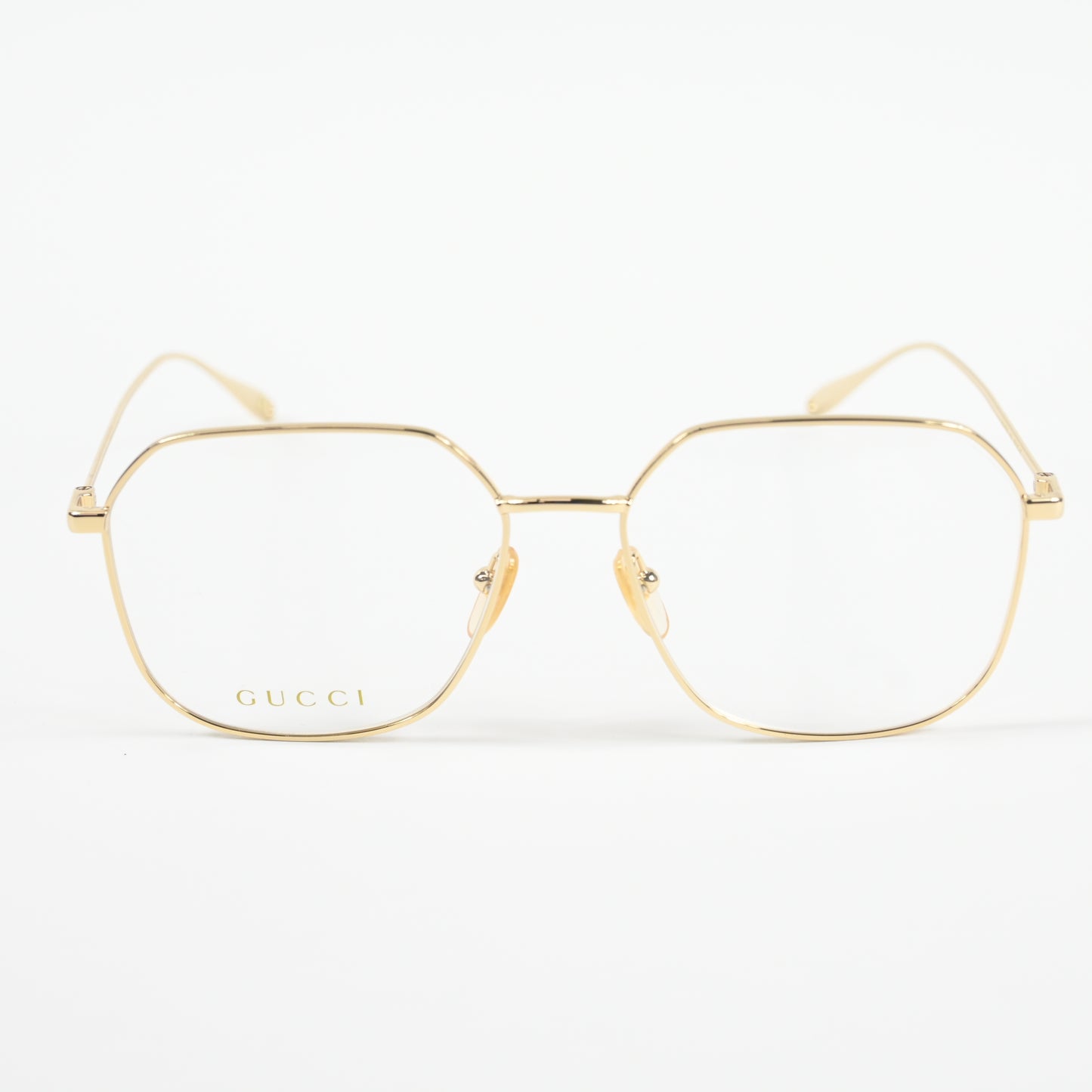 Gucci GG1032O 004 Womens Authentic Eyeglasses Gold, 56mm - New