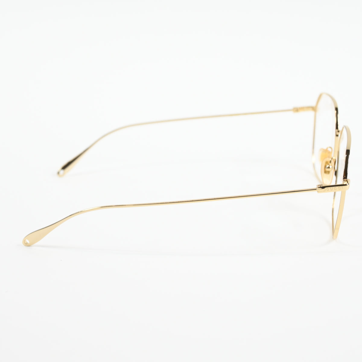 Gucci GG1032O 004 Womens Authentic Eyeglasses Gold, 56mm - New