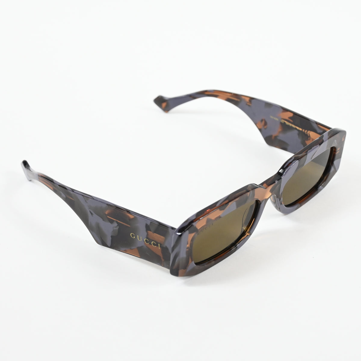 Gucci GG1426S 003 Unisex Authentic Sunglasses Havana/Gray, 54mm - New