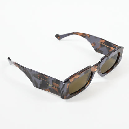 Gucci GG1426S 003 Unisex Authentic Sunglasses Havana/Gray, 54mm - New