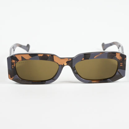 Gucci GG1426S 003 Unisex Authentic Sunglasses Havana/Gray, 54mm - New