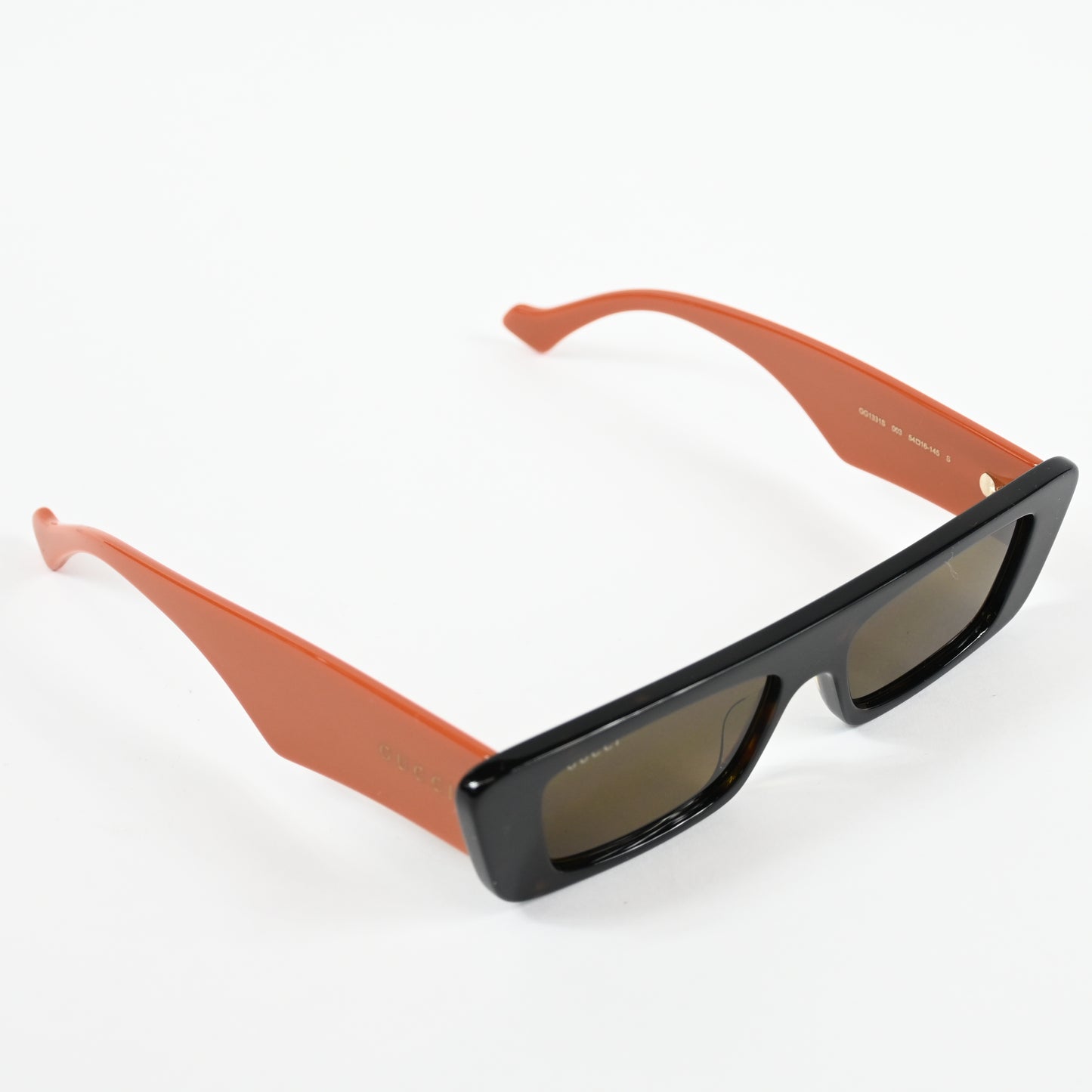 Gucci GG1331S 003 Unisex Authentic Sunglasses Dark Havana/Brown, 54mm - New