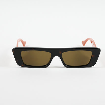 Gucci GG1331S 003 Unisex Authentic Sunglasses Dark Havana/Brown, 54mm - New