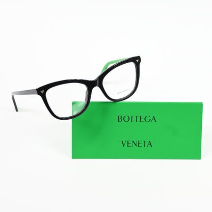 Bottega BV1226O 010 Unisex Authentic Eyeglasses Lime/Black, 54mm - New