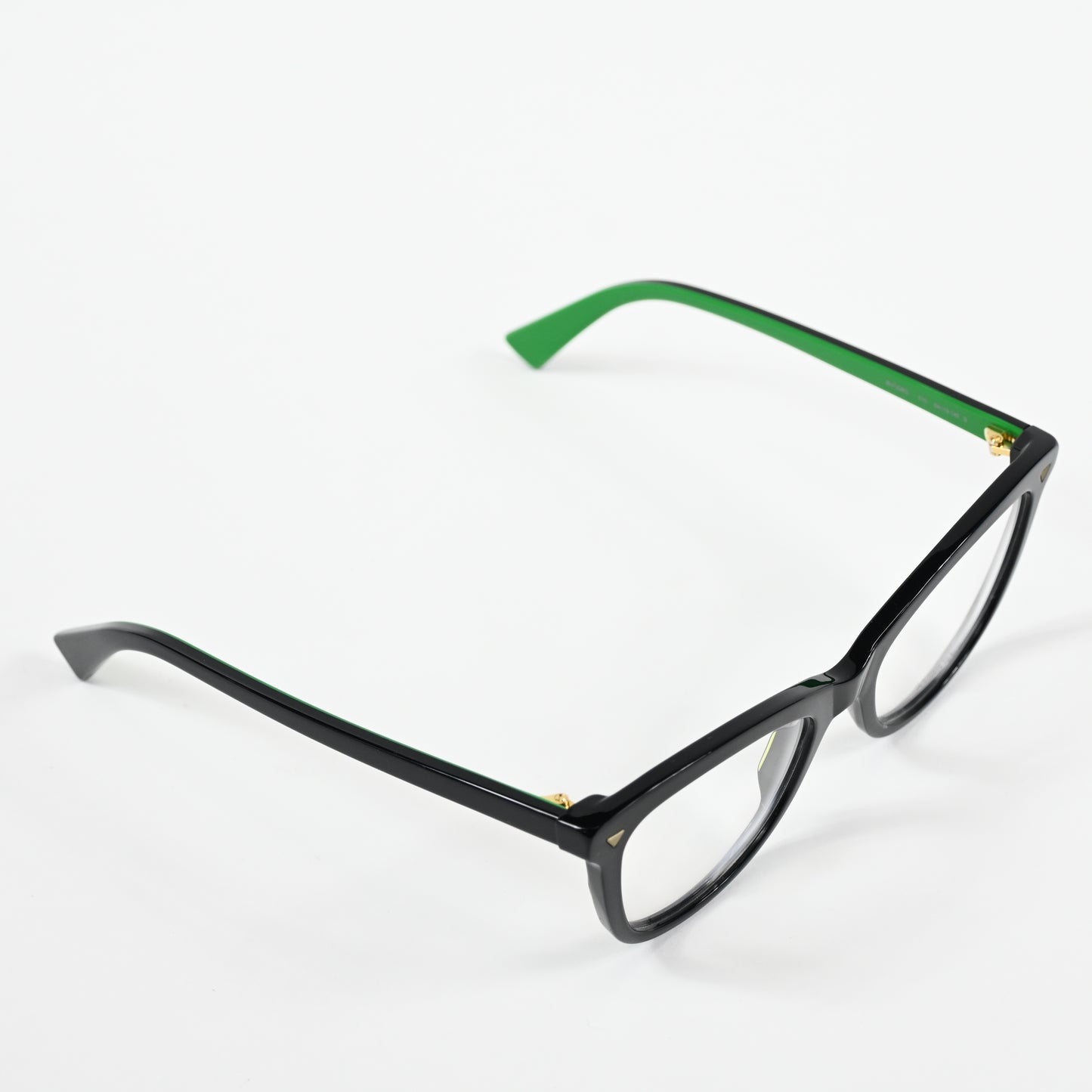 Bottega BV1226O 010 Unisex Authentic Eyeglasses Lime/Black, 54mm - New