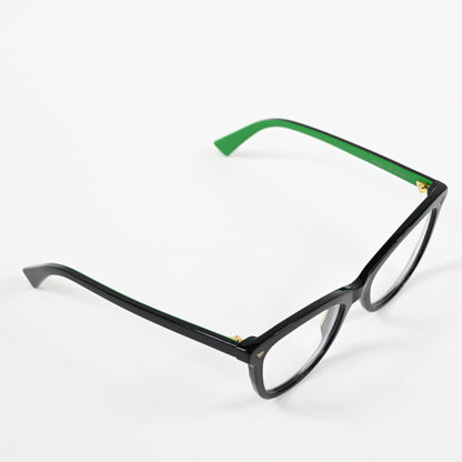 Bottega BV1226O 010 Unisex Authentic Eyeglasses Lime/Black, 54mm - New