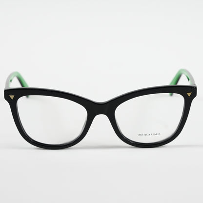 Bottega BV1226O 010 Unisex Authentic Eyeglasses Lime/Black, 54mm - New