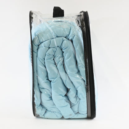 Simple Being Weighted Blanket, Patented 9 Layer Design, 60x80 20lb, Sky Blue